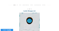 Desktop Screenshot of lesliemorganart.com